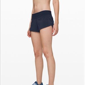 Lululemon Speed Up Short 2.5” Navy